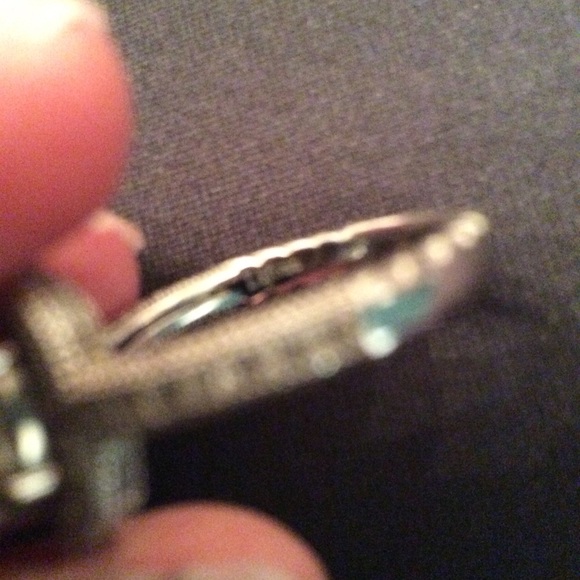 Sterling silver pink quartz ring - Picture 4 of 5